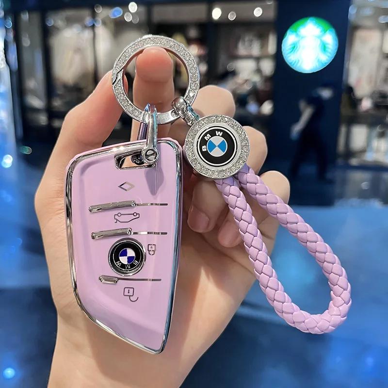 Car Sticker Hot 2025 TPU Car Remote Key Case Cover Shell Protector For BMW 1 3 5 7 Series X1 X3 X5 X6 F34 F10 F11 F20 F25 G30 M2