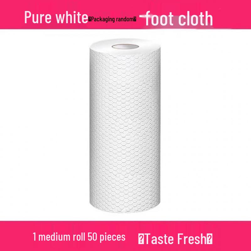 Thick Absorbent Disposable Foot Wipes: Printed Towels for Massage & Foot Care