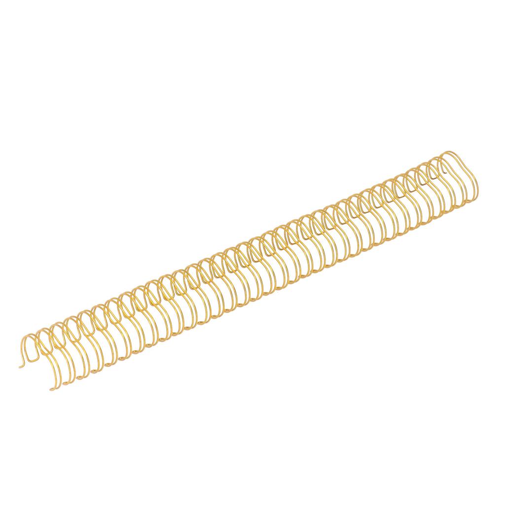 50 Packs Double   Wire Binding Spines   Paper Size 180 Sheets Capacity 3Celsius4in Diameter Wire Binding Rings for  