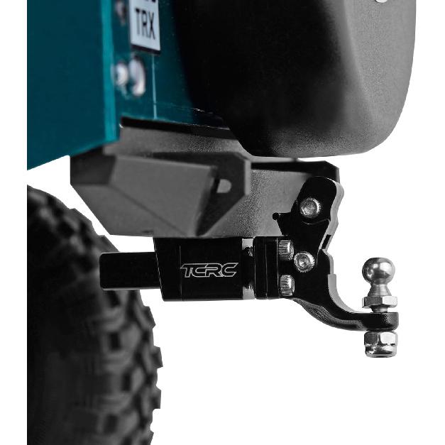 Metal RC Bumper Trailer Hitch Tow Hook Receiver kit for TRX4M Defender Bronco 1/18 RC Crawler Upgrades
