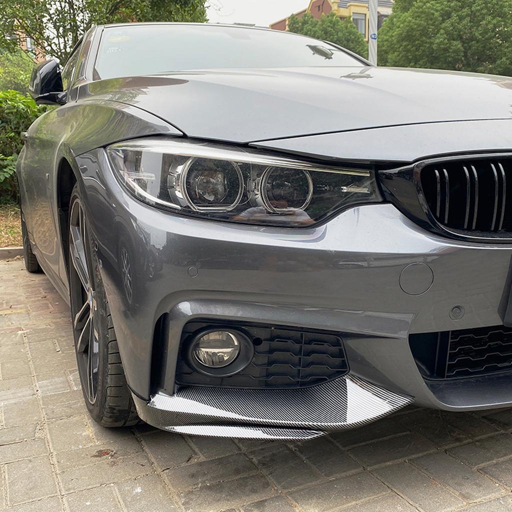 Front Bumper Side Air Vent Spoiler Cover For BMW 4 Series F32 F33 F36 M-Tech M Sport 2014-20 Fog Light Intake Frame Splitter Lip