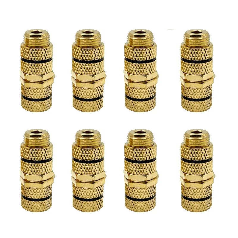 

8Pcs P790 Speaker Audio Cable Docking Plug 4mm Banana Plug Female To Female Extension Socket