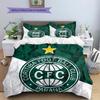 Biancheria da letto con motivo Coritiba FC Decorazione per la casa Regalo di compleanno (1 * copripiumino + 2 * federa, senza nucleo)