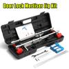 New Mortice Door Fitting Jig Lock Mortiser DBB Key JIG1 With 3 Cutters Case 8Pcs Set Tool Maintenance Set