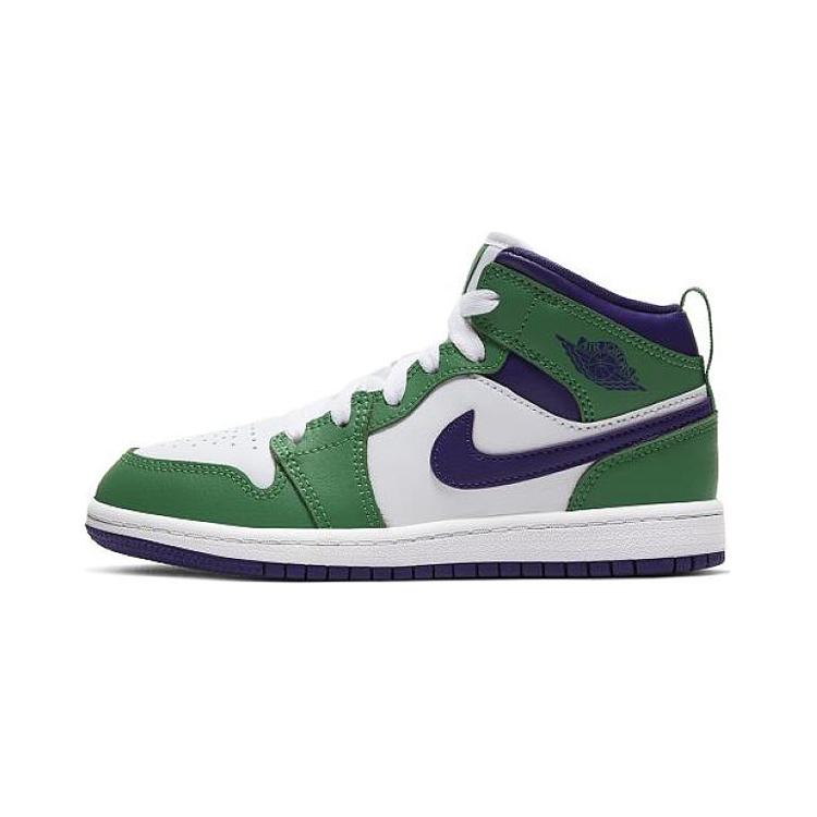 Новые Jordan 1 Mid PS Халк 640734-300