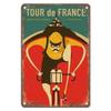 Mfoever  Metal Tin Sign Tour De France Cycling Wall Decoration Plaque Vintage Poster Iron Painting for Man Cave Home Cafe Garden Club Bar