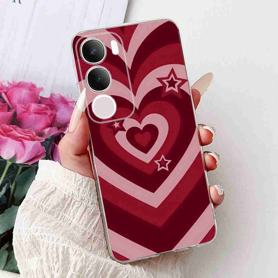 For Vivo Y19s V2419 Case Luxury Painted Cover Soft Silicone Casing For Vivo Y 19s Y19s Y 29 Y29 5G Back Cover Bumper