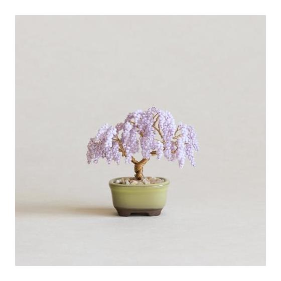 MIYUKI Набор бусин Nejitte BONSAI Сирень Сделано в Японии Ручная работа для начинающих HCA30//4 (Глициния)