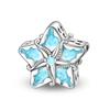 Sparkling Purple Charms 925 Silver Jellyfish Birthday Pendant Bead Compatible Original Bracelet DIY Jewelry Accessories