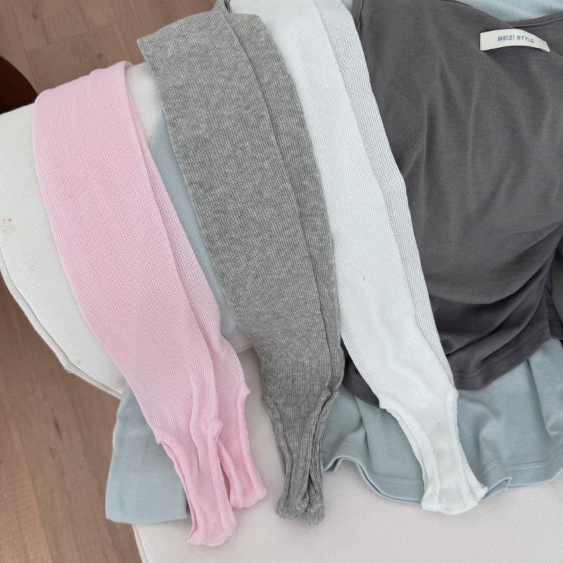 Spring and Summer Foot Socks, Solid Color Breathable Pile Socks, Lolita Ballet-style Socks