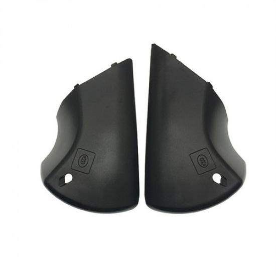 2pcs Car Mirror Base Bottom Lower Cover Lid Shell Trim For Honda Civic 2016-