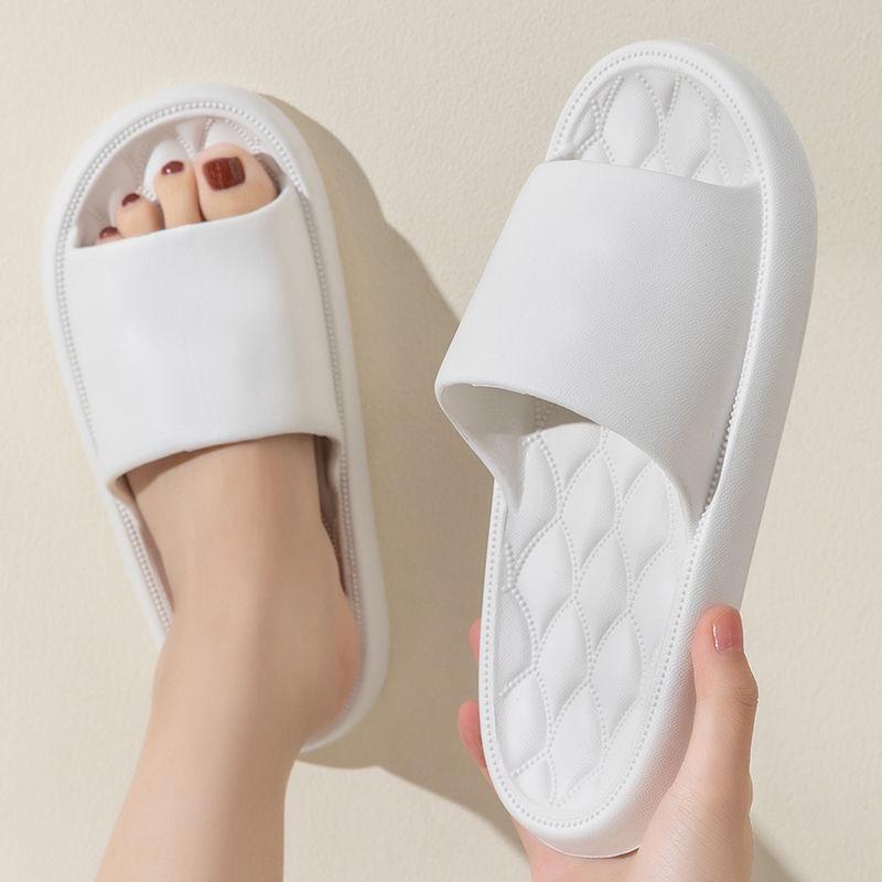 

Мягкие летние тапочки с нескользящей подошвой: Прохладные тапочки для дома/улицы для мужчин и женщин 38-39 (fits 37-38)