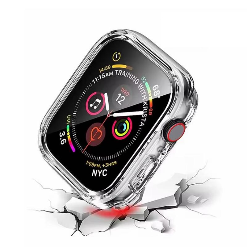 1 cover + 3 Hydrogel Screen Protectors Protector Film For Apple Watch Ultra 44mm 45mm 40mm 41mm 38mm 49mm 42mm 46MM