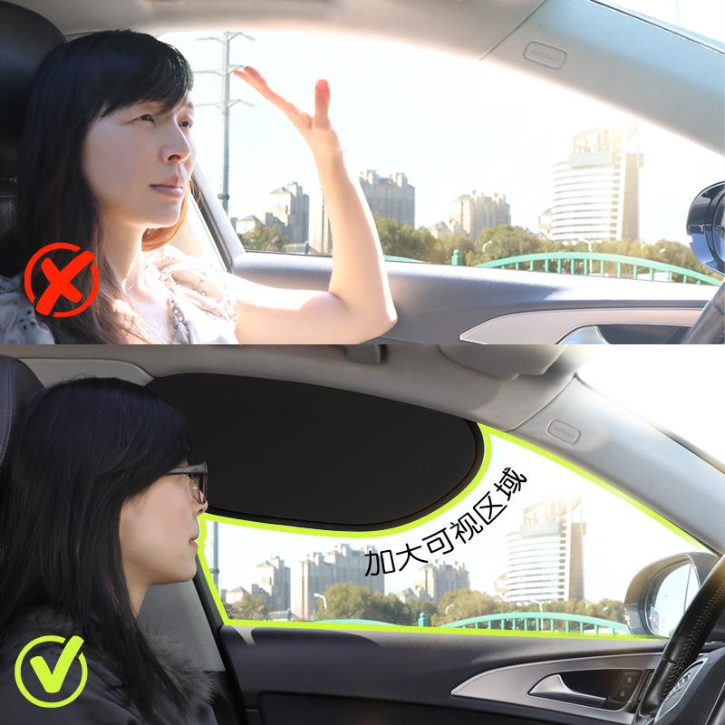 New Model Car Sunshade Curtain: Heat-Insulating, Blackout Privacy Shade for Driver's Side Window