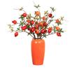 Pomegranate & Persimmon Fruit Tree Branch Bouquet: Artificial Floral Decoration for Living and Dining Rooms