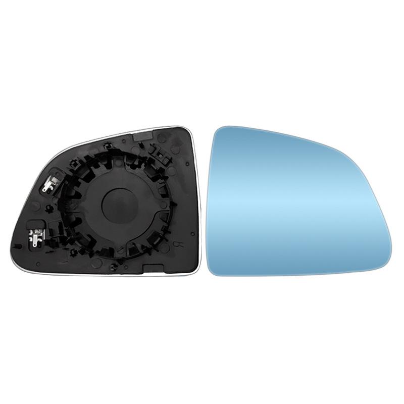 1 Pair Car Rearview Mirror Heating Reversing Lens Side Blue Glass Wide Angle View Anti Glare For Tesla Model For Tesla Model Y