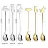 Chic and Fun Cat Shaped Spoon in 304 Stainless Steel for Dessert Delights