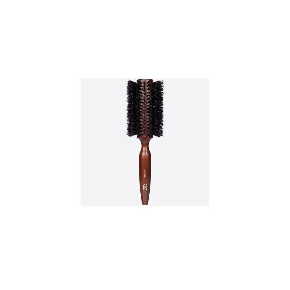 Solid Beech 18 Rows Round Hairbrush 1 Pack 18 Rows Solid Beech Round Hairbrush