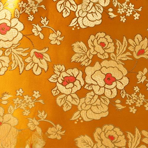 Spun Gold Silver Jacquard Cloth Ancient Han Costume Cheongsam COS Clothing Fabric Brocade Stage Clothing Accessories