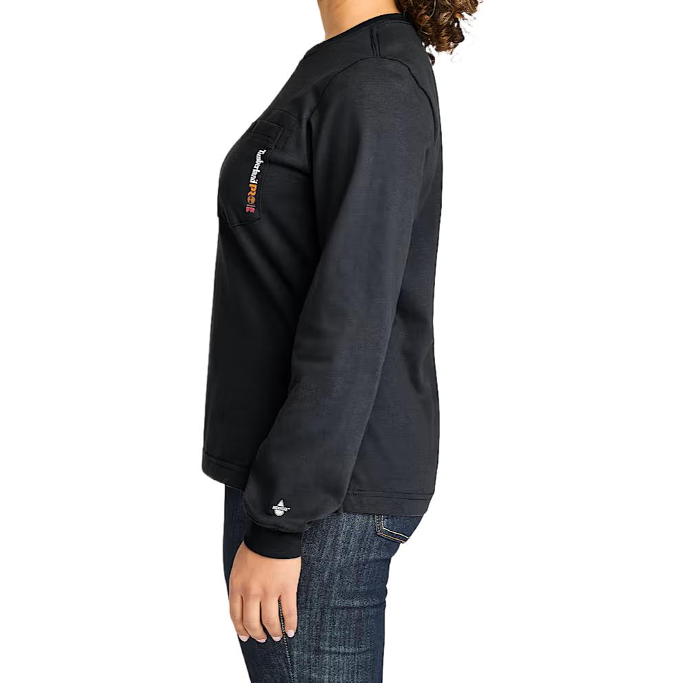 Timberland Pro Comfortable Versatile Skin-Friendly Soft Sun Protection Odor Resistant Moisture Wicking Long Sleeve T-Shirt Women Tops TB0A6DFF001