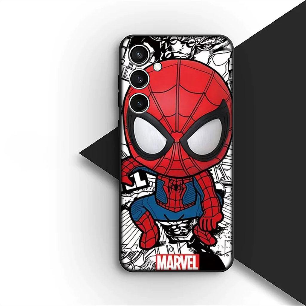 Phone Cover for Motorola Moto G22 G23 G32 G53 G60 G72 G64 G20 G8 G9 Plus Power E13 E20 E32 Case Spiderman Marve Spider Man