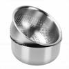 Stainless Steel Colander Bowl Set Vegetable Washing Basket Multipurpose Fruit Draining Basket for Kitchen