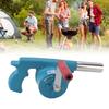 Hand Crank BBQ Fan Increase  Power Portable Barbecue   Blower for Outdoor Camping Barbecuing