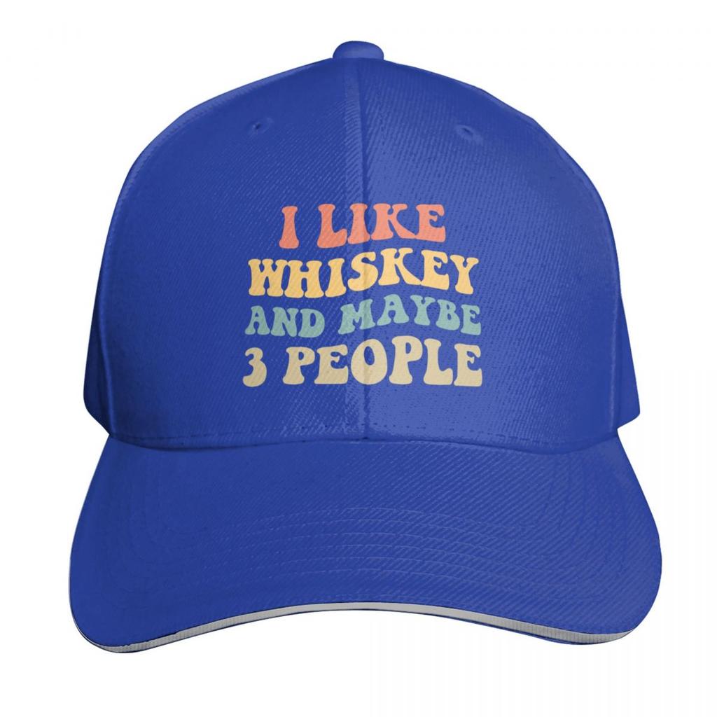 I Like Whiskey And Maybe  People II Baseball Cap GentleUnisex Hat Luxury Unisex Cap Hat Unisex Luxury Winter Hat Womens  Unisexs