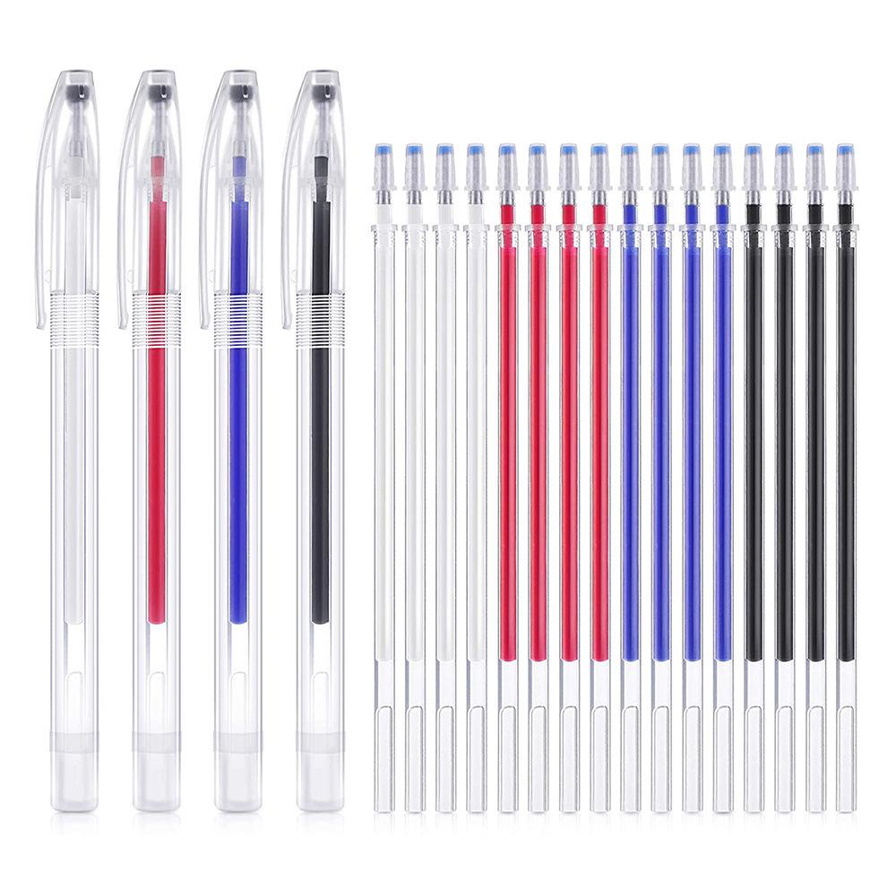 

High Temp Disappearing Pen Set for Leather Garment Sewing & Marking with Iron-On Chalk Refill
