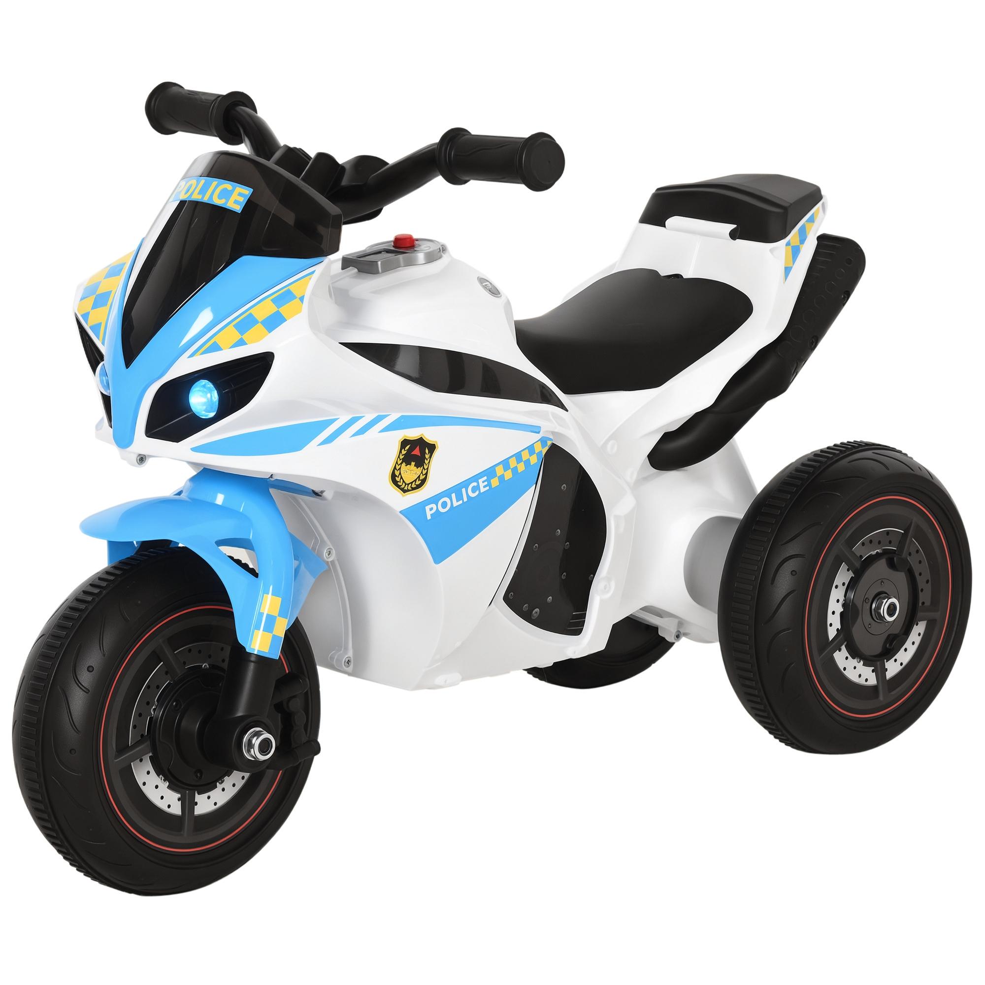 Children`s Ride-On Racing Motorcycle with Musical