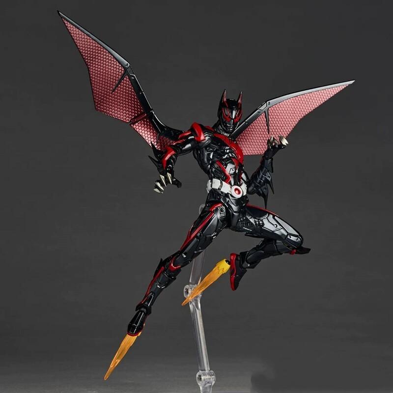 New Future Bat Amazing Yamaguchi Red And Black Color Scheme Movable Wings Puppet Anime Action Figures Model