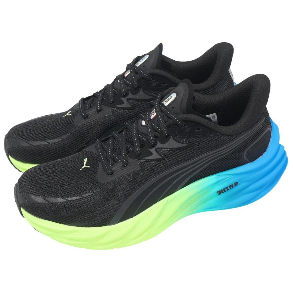 Puma Velocity Nitro 4 AP Black Speed Blue Unisex Sneakers Puma-Black Fizzy-Light 312635-04