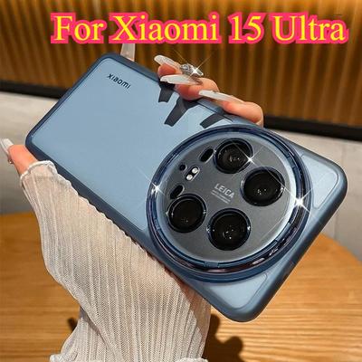 Pro Xiaomi 15 Ultra Ochranné sklo na objektiv fotoaparátu Měkké TPU pouzdro Pro Xiaomi Mi 14T 15 Pro 13 15Ultra Průhledný silikonový zadní kryt