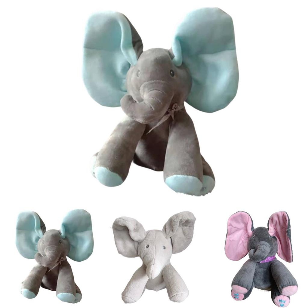 Entzückendes Elefanten-Plüschtier mit beweglichen Ohren Perfektes Babygeschenk