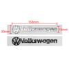 DOG1 For Volkswagen Emblem Badge ABS Rear Trunk Sticker for VW Amarok BORA GOLF JETTA MK4 SR32 PASSAT Polo Lavida Fender Side Emblem
