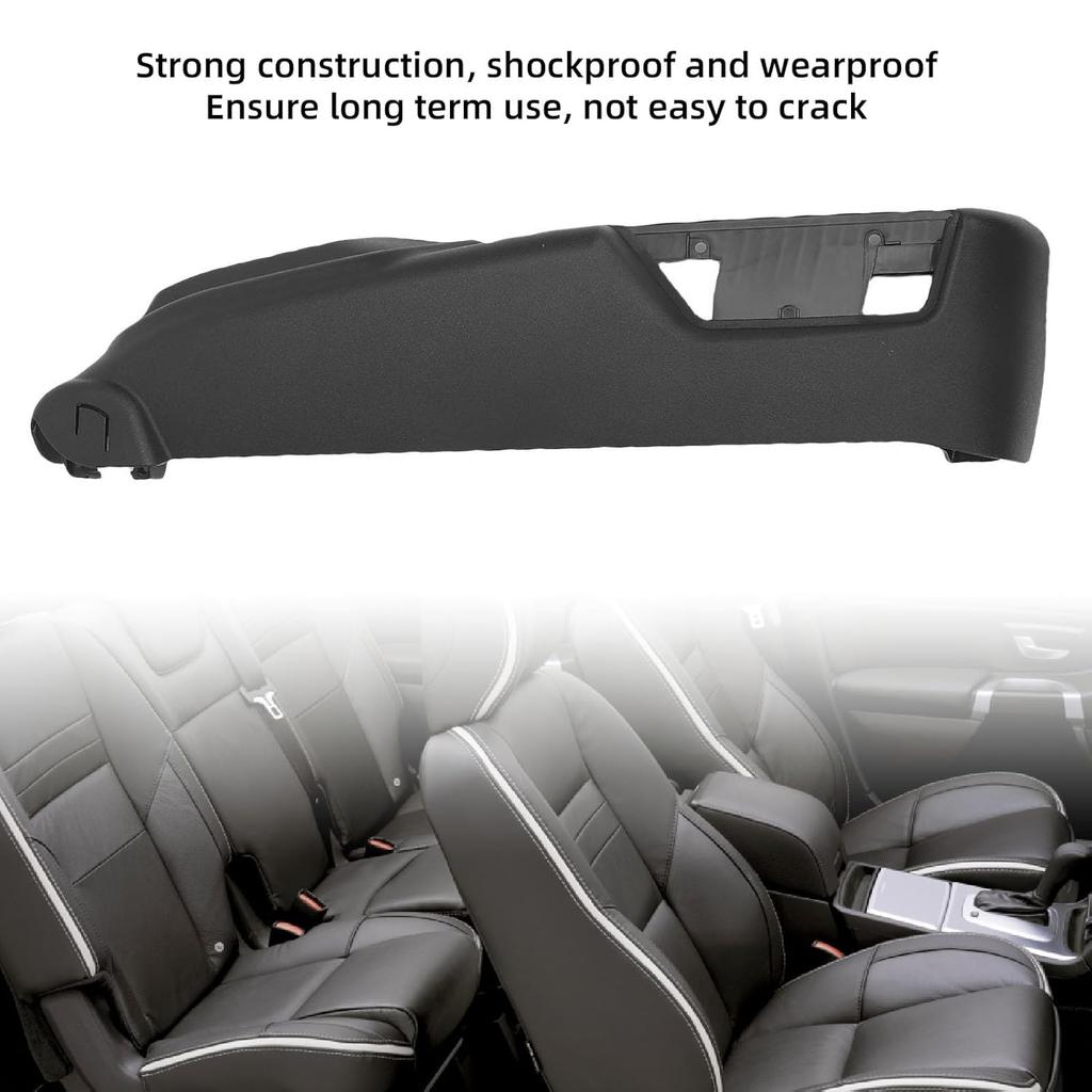 Aramox Front Right Power Seat Switch Housing Trim Bezel Panel Replacement for XC90 MK1 2002-2014 (Black: 39802016)