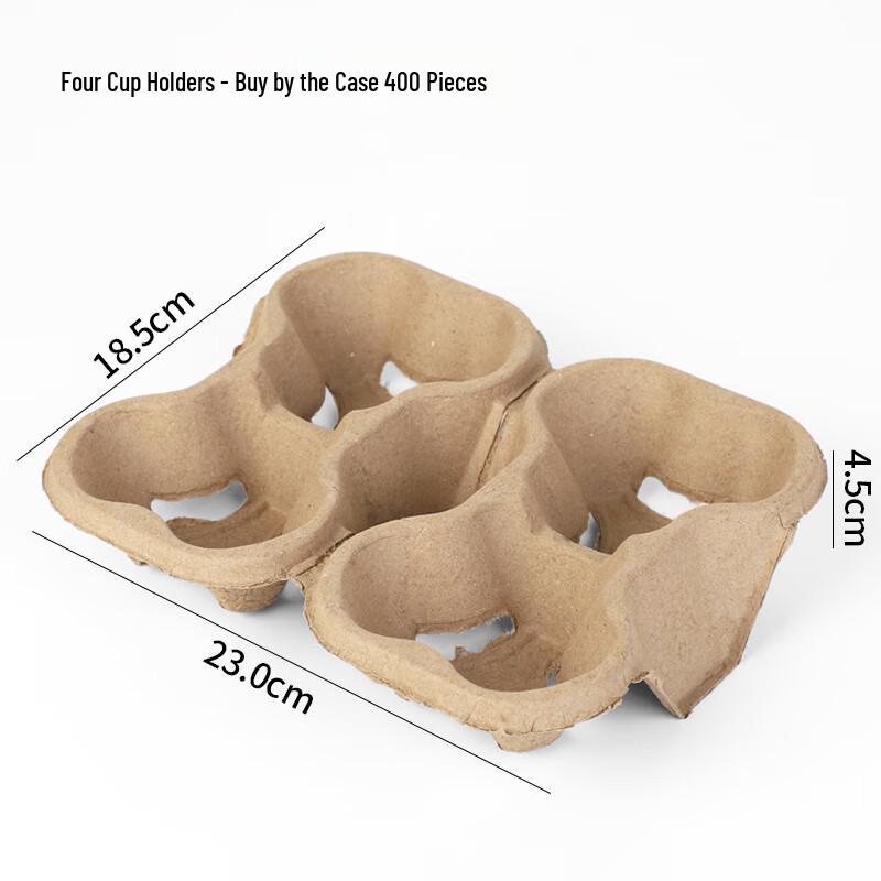 Eco-Friendly 4-Cup Drink Carrier