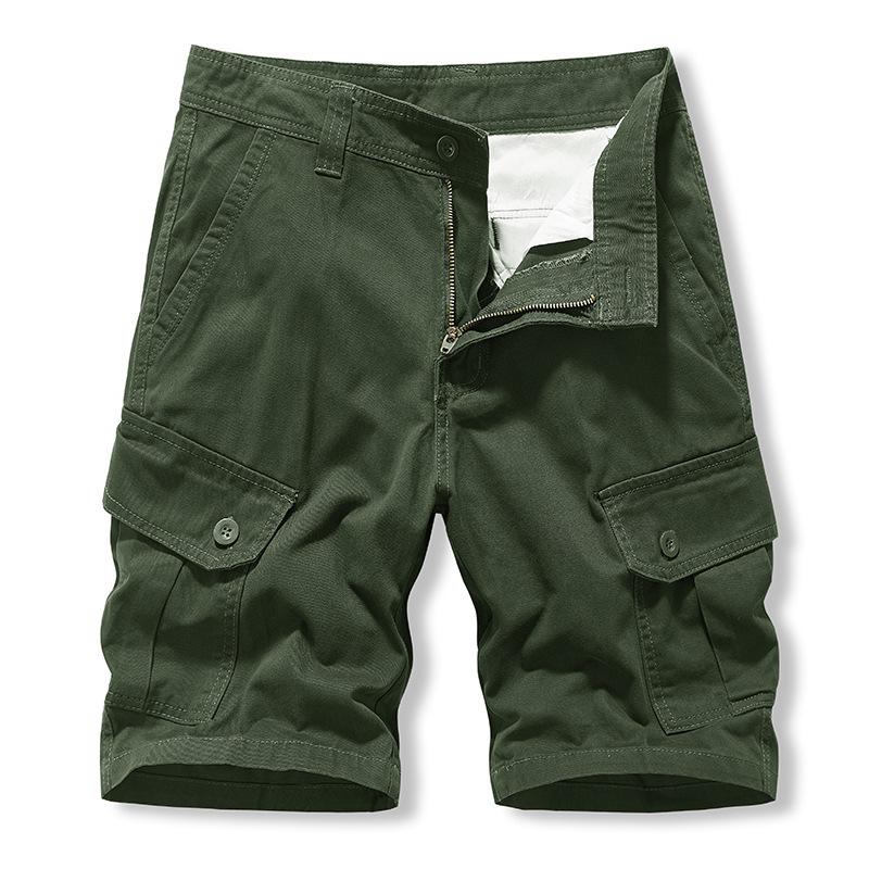 Men's Summer Multi-Pocket Workwear Casual Shorts - Outdoor Streetwear.