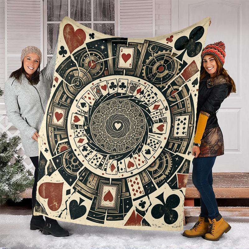 Birds Flowers Flannel Fleece Blanket Cozy Warm Throw Blanket For Couch Bed Travel All Season Use