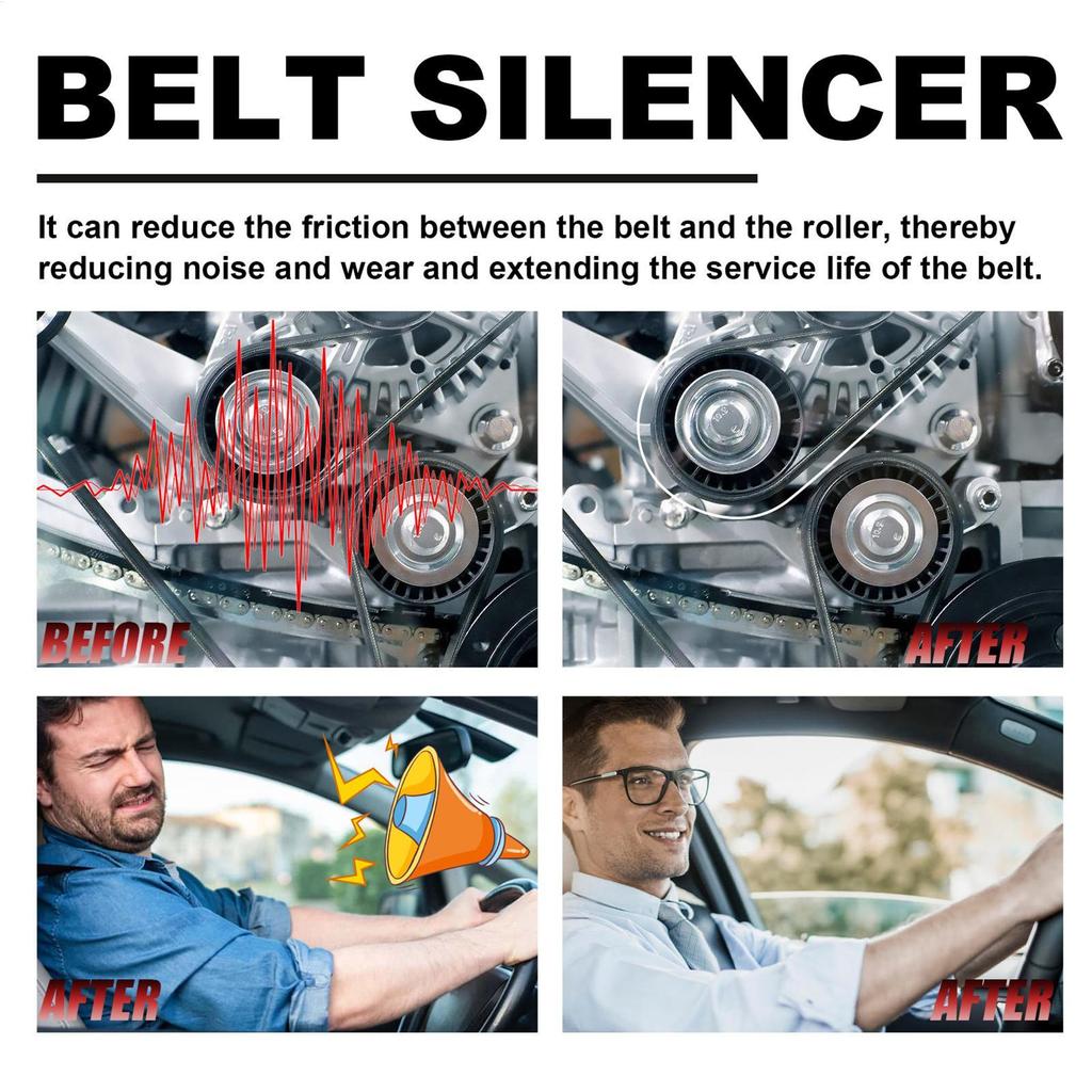 Belt Noise Spray 100ml Belt Noise Lubrication Protection Spray Spray-On Dressing Noise Lubrication Protection Friction Reducer