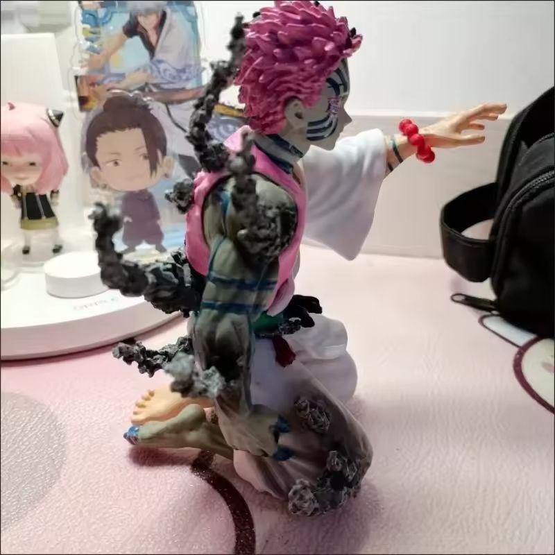 13cm New Demon Slayer Akaza Hakuji Anime Figure Model Doll Action Figurine Pvc Decoration Peripheral Desktop Ornament Toys Kid Friendly Entertaining
