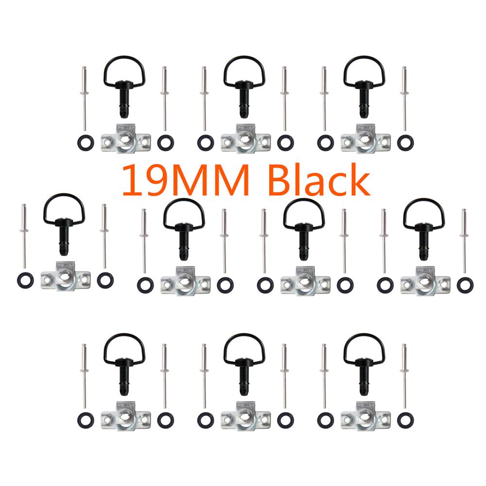 Universal Quick Release D-ring Turn Rivet Race Fairing Fastener 14MM/17MM/19MM For Honda For yamaha For suzuki For BMW