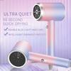 High-Speed Hair Dryer with Blue Light for Salon-Quality Hair Care