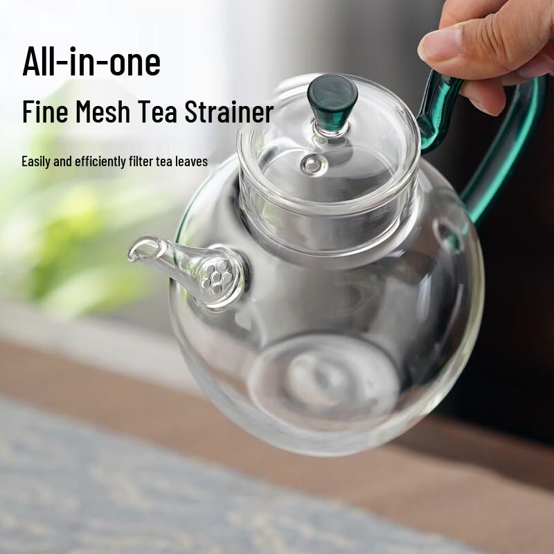 Quandu Faux Song Style Thick Glass Teapot
