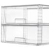 New cross-border detachable cosmetics storage box 12inch assembled transparentPETDesktop Storage Box Manufacturer Wholesale