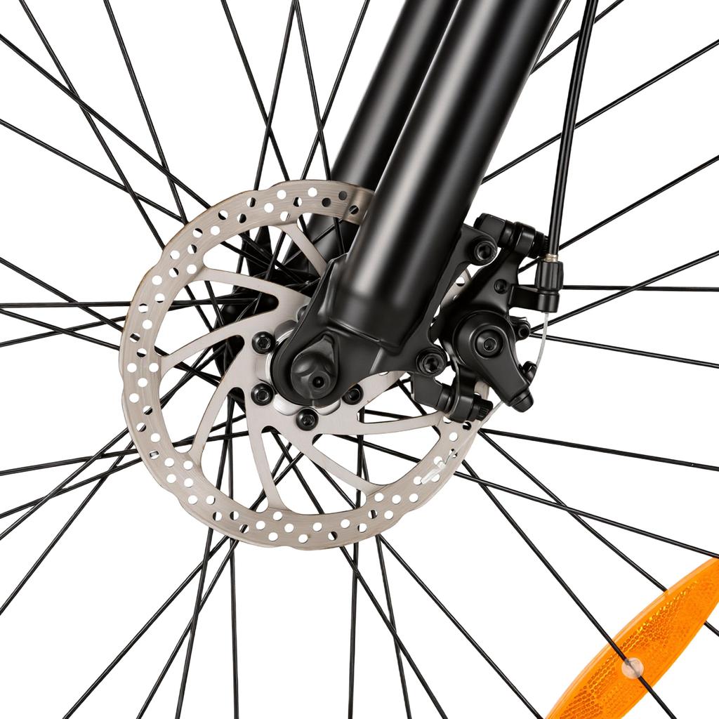 ANCHEER 27.5 inch electric bicycles with 250W motor, 36V 10.4Ah replaceable battery, e-MTB