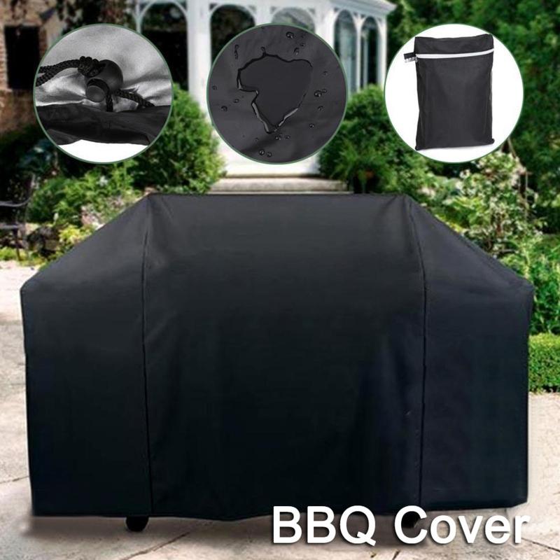 BBQ Grill Barbeque Cover Anti-Dust Waterproof Heavy Duty Charbroil BBQ Cover Outdoor Rain Protective Barbecue Cover