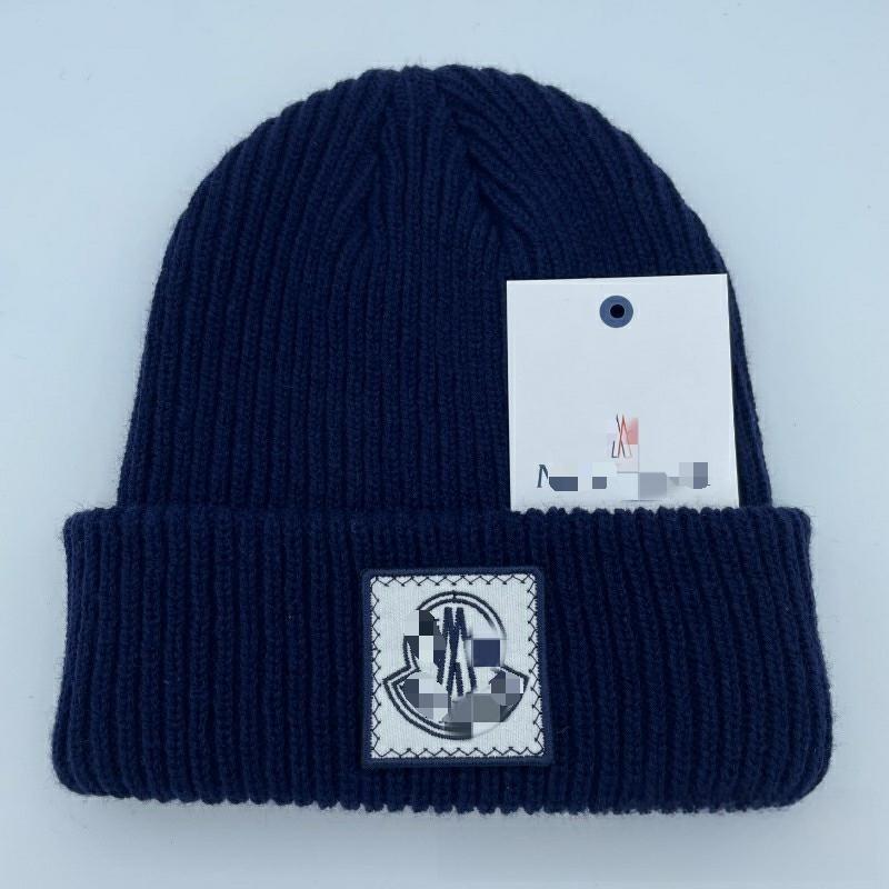 Winter Knitted Hat Outdoor Windproof Cold Proof Fashion Solid Color Warm Hat