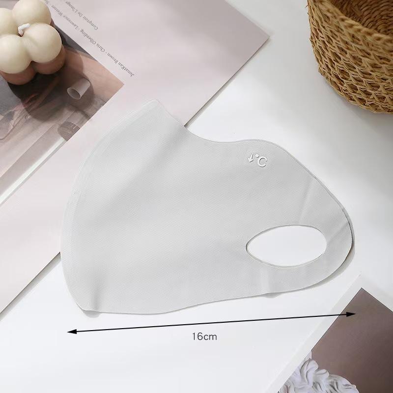 Same style as Banxia3d 3D Ice Silk Mask, Seamless, High Aesthetic, UV Protection, Sunshade, Sunscreen, Eye Protection, Women's Face Mask