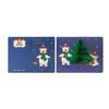Christmas 3D Pop Up Thank You Cards Blessing Cards Christmas Postcard Greeting Cards With Envelope